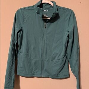 FLX Women's Teal Utility Jacket
